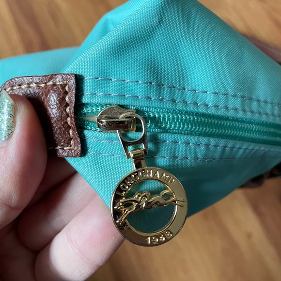 Longchamp Le Pliage Tote Mint/ Seafoam Green - Picture 4 of 16